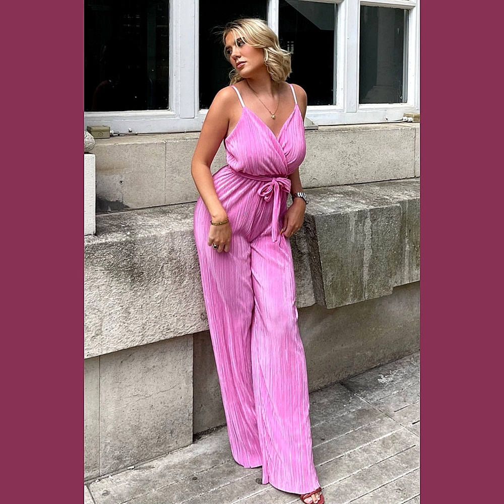 Plisse Pretty Pink Jumpsuit Pack 》multiple sizes!《